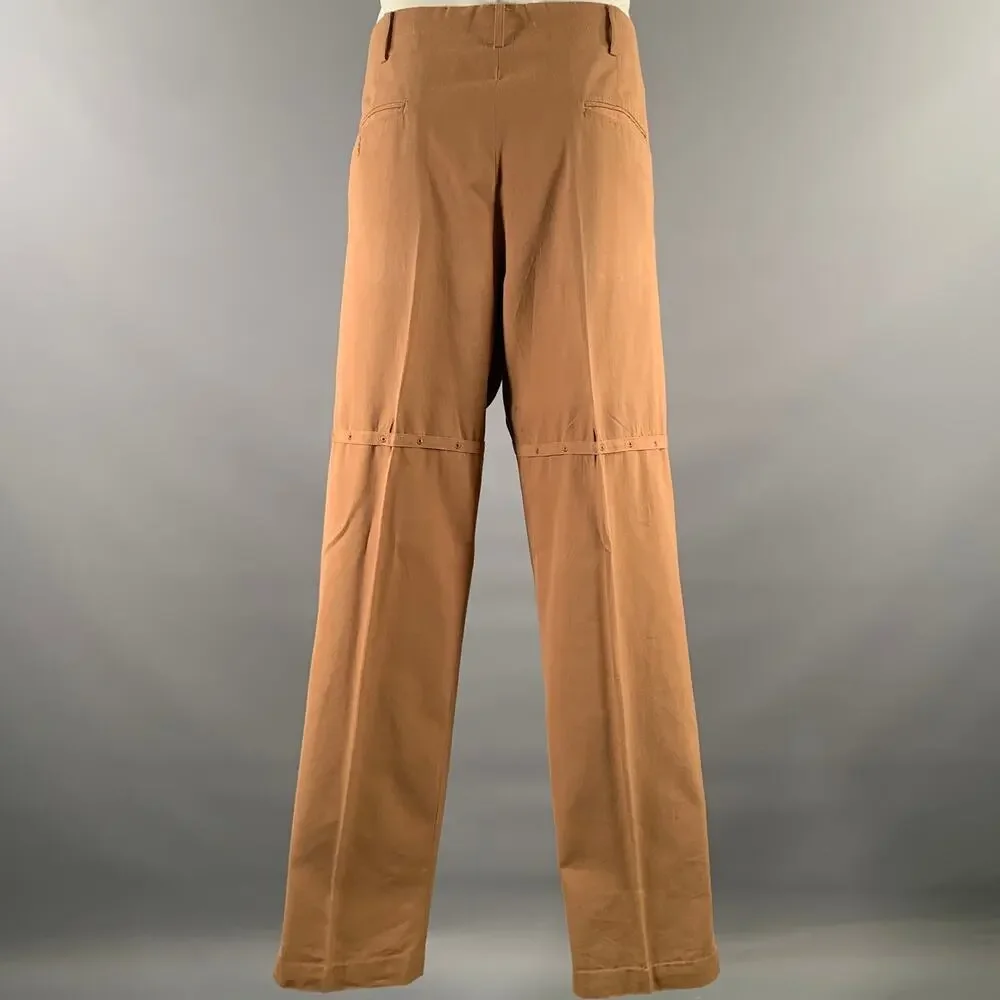 YOHJI YAMAMOTO Chest Size 50 Tan Cotton 40 33 Suit